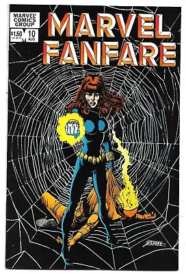 Buy Marvel Fanfare #10 Black Widow By George Perez FN/VFN (1983) Marvel Comics • 27.50£