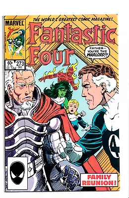 Buy Fantastic Four #273 1984 Marvel Comics 1st Full App. Nathaniel Richards • 3.12£