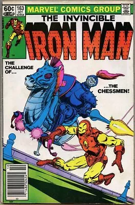 Buy Iron Man #163-1982-vg 4.0 1st Obadiah Stane Iron Monger Mark Jewelers Variant • 11.38£