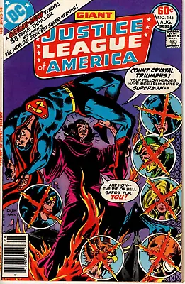 Buy Justice League Of America #145 1977 FN Newsstand • 3.95£