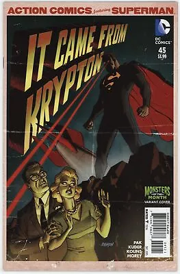 Buy Action Comics (2011) #45B NM- Monster Month Variant • 4.79£