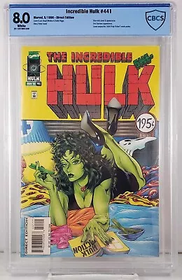 Buy Incredible Hulk #441 CBCS 8.0 Marvel Comics Pulp Fiction Homage Cover She Hulk • 31.62£