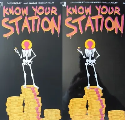 Buy Know Your Station #1 - Becca Carey Variant Cover B + Cardstock C Set • 8£