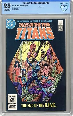 Buy New Teen Titans #47 CBCS 9.8 1984 21-2760181-010 • 77.55£