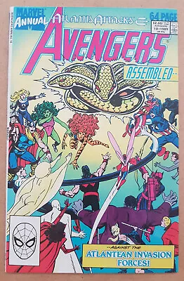 Buy Avengers (Vol 1)  Annual #18 - Atlantis Attacks - MARVEL - 1989 - FINE- 5.5 • 2.75£