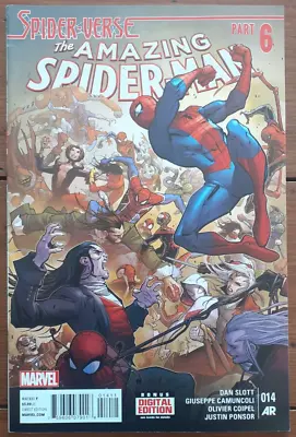 Buy The Amazing Spider-man 14, Spider-verse Part 6, Marvel Comics, April 2015, Vf • 9.99£