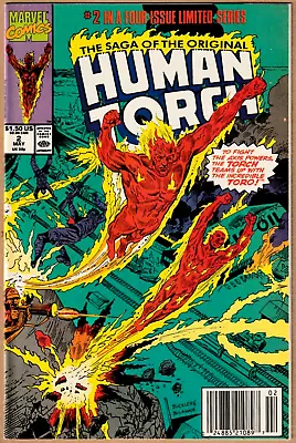 Buy The Saga Of The Original Human Torch #2 (1990) Marvel Comics • 7.99£