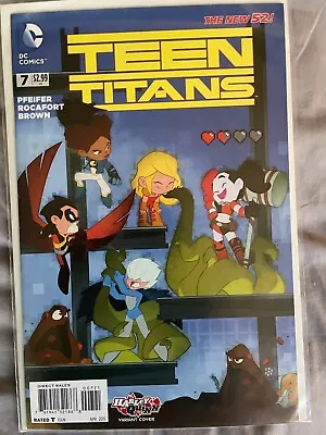 Buy Teen Titans #7 (Harley Quinn Variant Cover) • 2£