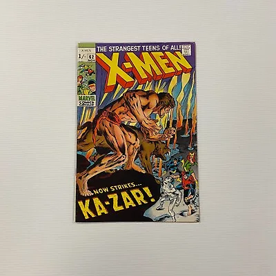 Buy X-Men #62 1969 FN+ Pence Copy • 80£
