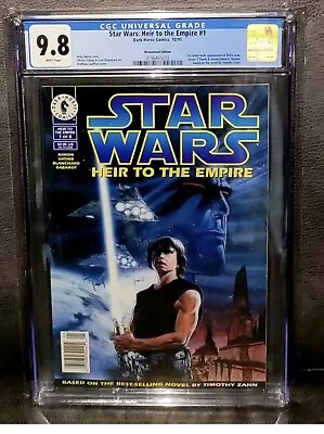 Buy Star Wars Heir To The Empire 1 CGC 9.8 1st Full App Of Thrawn Newsstand Ahsoka • 1,577.26£