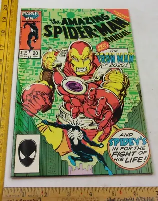 Buy The Amazing Spider-Man Annual #20 Comic Book VF/NM Marvel 1986 Iron Man • 16.18£