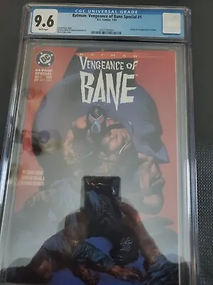 Buy Batman Vengeance Of Bane #1 CGC 9.6- First Print - 1st Appearance Bane • 197.57£