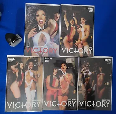 Buy Victory #1,2,3,4,5 Dynamite Entertainment Vampirella Complete Set 2023 Cosplay • 24.76£