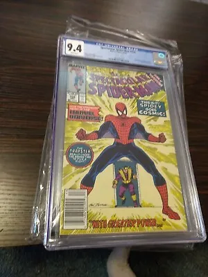 Buy Peter Parker The Spectacular Spider-Man #158 CGC 9.4 12/89 Trapster Cosmic Power • 51.45£