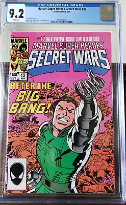 Buy Marvel Super Heroes Secret Wars #12 Marvel Comics 4/85 CGC 9.2 White Pages • 39.72£