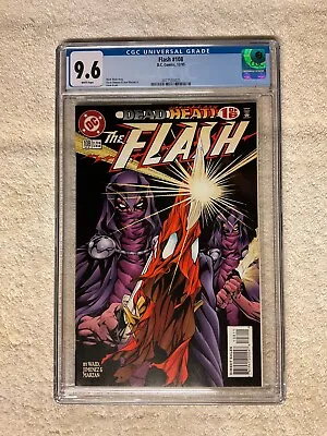 Buy DC Comics The Flash #108 CGC 9.6 First Savitar 1995 White Pages Mark Waid • 80.06£