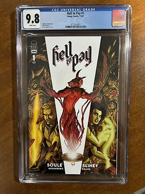 Buy 🔥HELL TO PAY #1 - CGC 9.8 - 1st Print Cover A - Seth Macfarlane OPTIONED • 39.98£