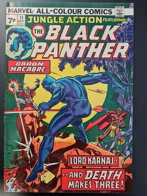 Buy Jungle Action Featuring The Black Panther #11 1974 Marvel Comics Pence Variant • 7.95£