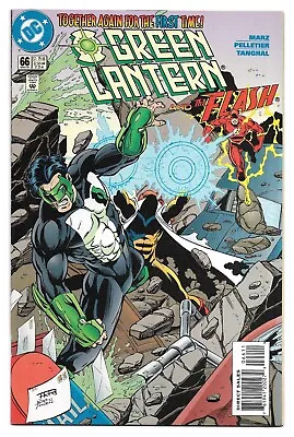 Buy Green Lantern #66 : NM- 9.2 :  Fast Friends? — Part One  : Flash : 1st App Sonar • 1.95£