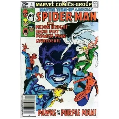 Buy Marvel Team-Up (1972 Series) Annual #4 Newsstand In F Cond. Marvel Comics [m| • 6.06£