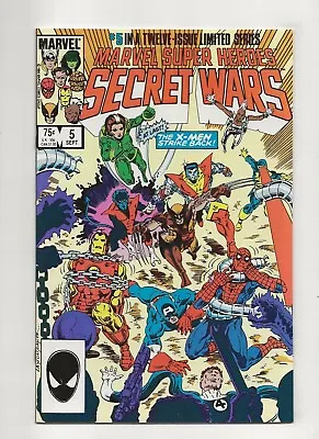 Buy Marvel Super Heroes Secret Wars #5 (1984) High Grade NM 9.4 • 7.14£