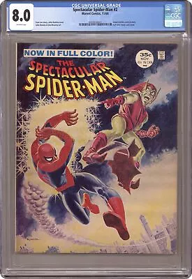 Buy Spectacular Spider-Man #2 CGC 8.0 1968 4316510001 • 173.93£