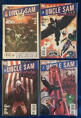 Buy UNCLE SAM AND THE FREEDOM FIGHTERS #1-5 & 7-8 (DC 2007) DC Lot 1 2 3 4 5 7 8 • 3.97£