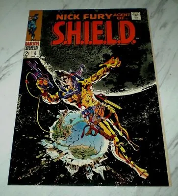 Buy Nick Fury, Agent Of S.H.I.E.L.D. #6 NM+ 9.6 OW/W Pages  1968 Marvel • 278.83£