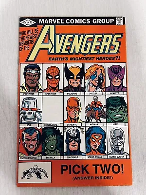 Buy AVENGERS #221 - SHE HULK & HAWKEYE Join The AVENGERS! Marvel Key 1982 . FN/VF • 14.98£