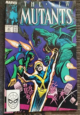 Buy Marvel The New Mutants Comic 67 • 2.50£