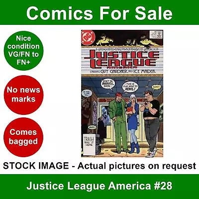 Buy DC Justice League America #28 Comic - VG/FN+ 01 July 1989 • 3.99£