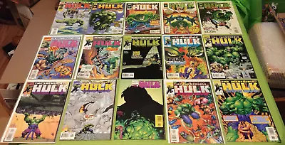 Buy Incredible Hulk Comic Lot (15) 427,446 W/ Card,447,450,454-455,458-463,466-468 • 40.15£