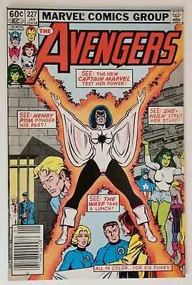 Buy The Avengers #227 (1983, Marvel) FN/VF Newsstand 2nd Appearance Monica Rambeau • 5.38£