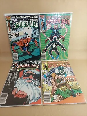 Buy Peter Parker The Spectacular Spider-Man #112, 113, 114, 115 1986 Marvel Comic  • 31.54£