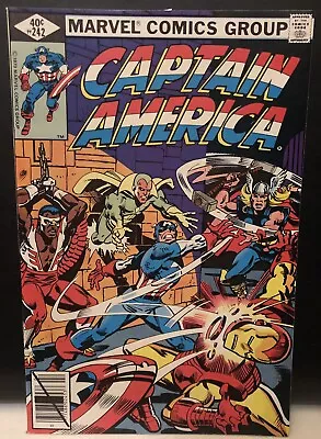 Buy CAPTAIN AMERICA #242 Comic Marvel Comics Bronze Age Reader Copy • 3.11£