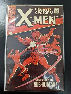 Buy Uncanny X-Men 41 - February 1968 GD+ 2.5 • 20.58£