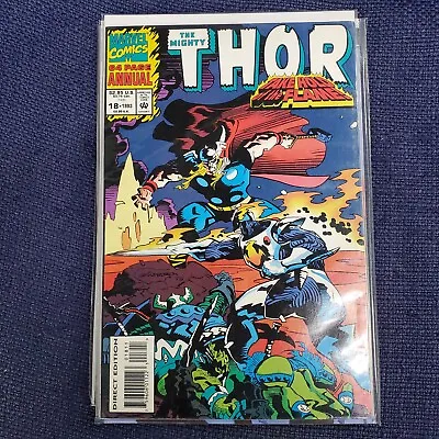 Buy Thor Annual 18 (1st Female Loki ) [Marvel Comics 1993] • 15.99£