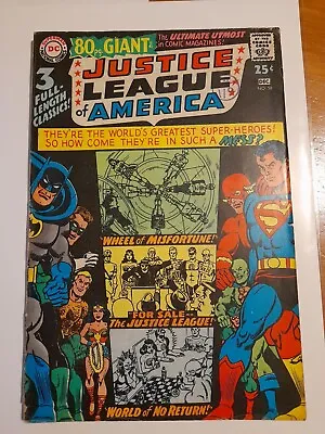 Buy Justice League Of America #58 Dec 1967 VGC- 3.5 Reprints JLA #1 #6 #8 • 19.99£
