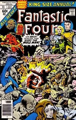 Buy Fantastic Four (1961) ANNUAL #  13 (7.0-FVF) Mole Man 1978 • 12.60£