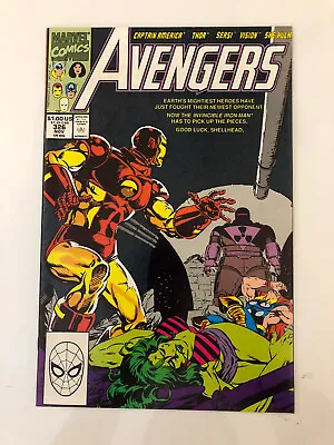 Buy Avengers #326 1st Appearance Rage Marvel Comics 1990 Combine/Free Shipping • 2.43£