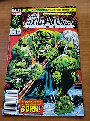 Buy The Toxic Avenger #1 ORIGIN + 1st APPEARANCE Comic 1991 UNREAD HIGH GRADE Lot 2 • 11.99£