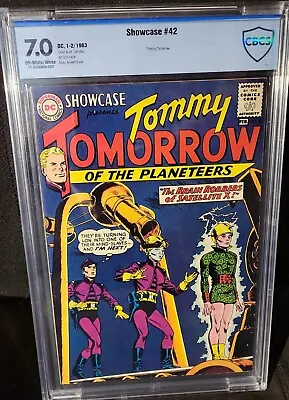 Buy 1963 SHOWCASE #42 - Tommy Tomorrow - DC Comics   CBCS 7.0 • 101.99£