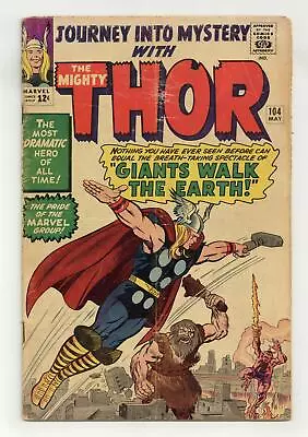 Buy Thor Journey Into Mystery #104 GD- 1.8 1964 • 25.58£
