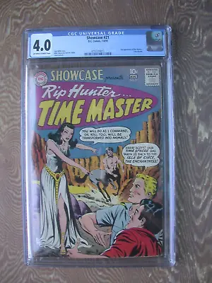Buy Showcase  #21   CGC 4.0   2nd Appearance Rip Hunter Time Master  1959 • 197.65£
