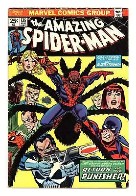 Buy Amazing Spider-Man #135 VG- 3.5 1974 • 56.84£