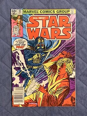 Buy Star Wars 63 NEWSSTAND Marvel Comics Bronze Age 1982 • 9.99£