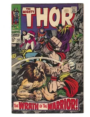 Buy Thor #152 1968 VG/FN Or Better! Ulik! Loki! Lady Sif! Dilemma Of Dr. Blake! • 15.98£