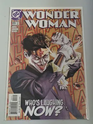 Buy Wonder Woman #205 Dc Comics Joker August 2004 • 6.99£