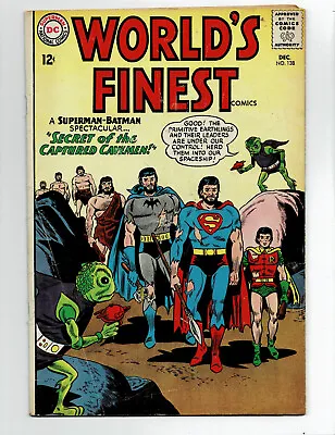 Buy World's Finest Comics 138 Affordable Early 12-center Primitive Batman • 9.59£