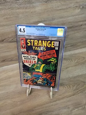 Buy Strange Tales #135 1st App. Nick Fury Agent Of Shield Marvel Comic 1965 CGC 4.5 • 101.36£